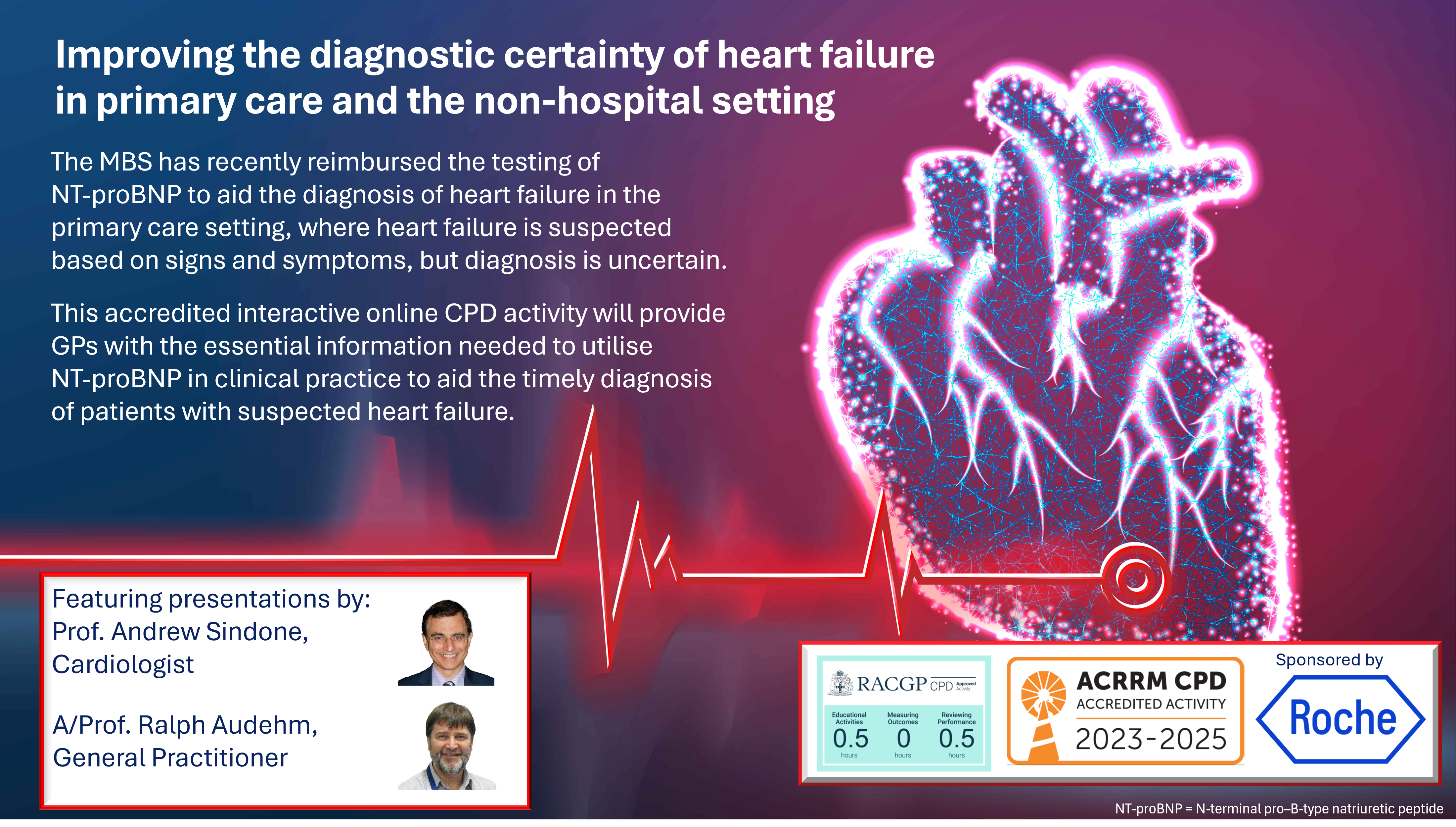 NTproBNP tests to aid the diagnosis of heart failure CPD activity